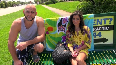 Cutesy was on a rod on an obstacle bus stop presently they